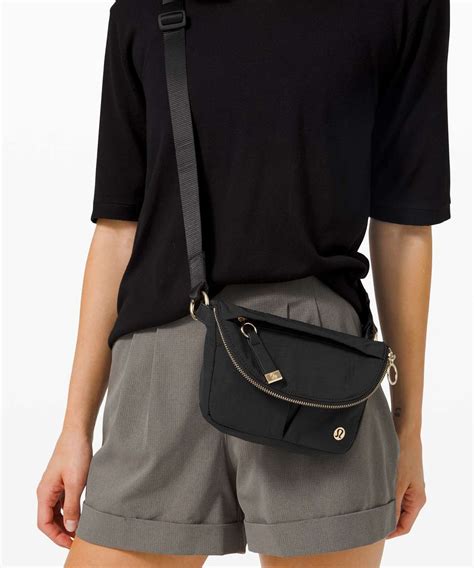 lululemon all night festival bag dupe|lululemon black shoulder bag.